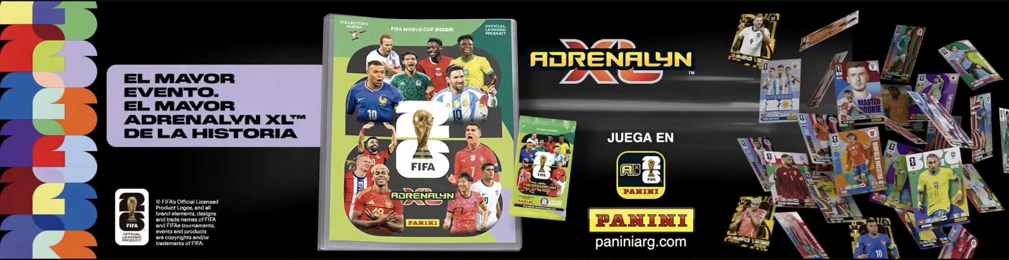 Adrenalyn XL: el mayor Adrenalyn XL de la historia, jugá en paniniarg.com